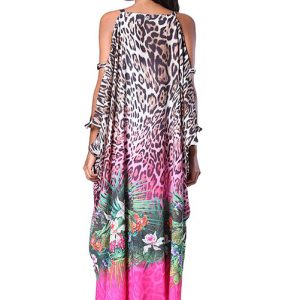 Savage Garden Kaftan Dress BACK