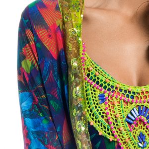 Peces del Mar Cover Up DETAIL