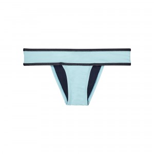 Dreamy Blue Banded Bottom FLAT