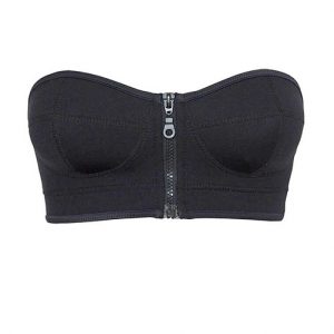 Black Neoprene Bandeau FLAT