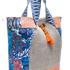 Floral Tote Bag SIDE